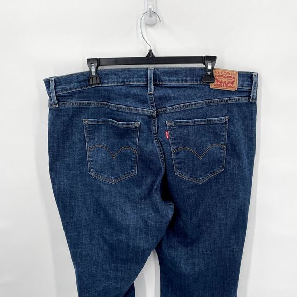 Levi's 725 High Rise Bootcut Denim Jean  // 18W - Picture 5 of 8